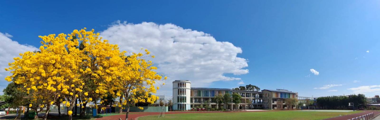 連結到學校景色